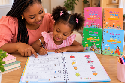 ÉcriMagique™ —Les cahiers d'écriture magique pour apprendre, s'entraîner et progresser à son rythme.